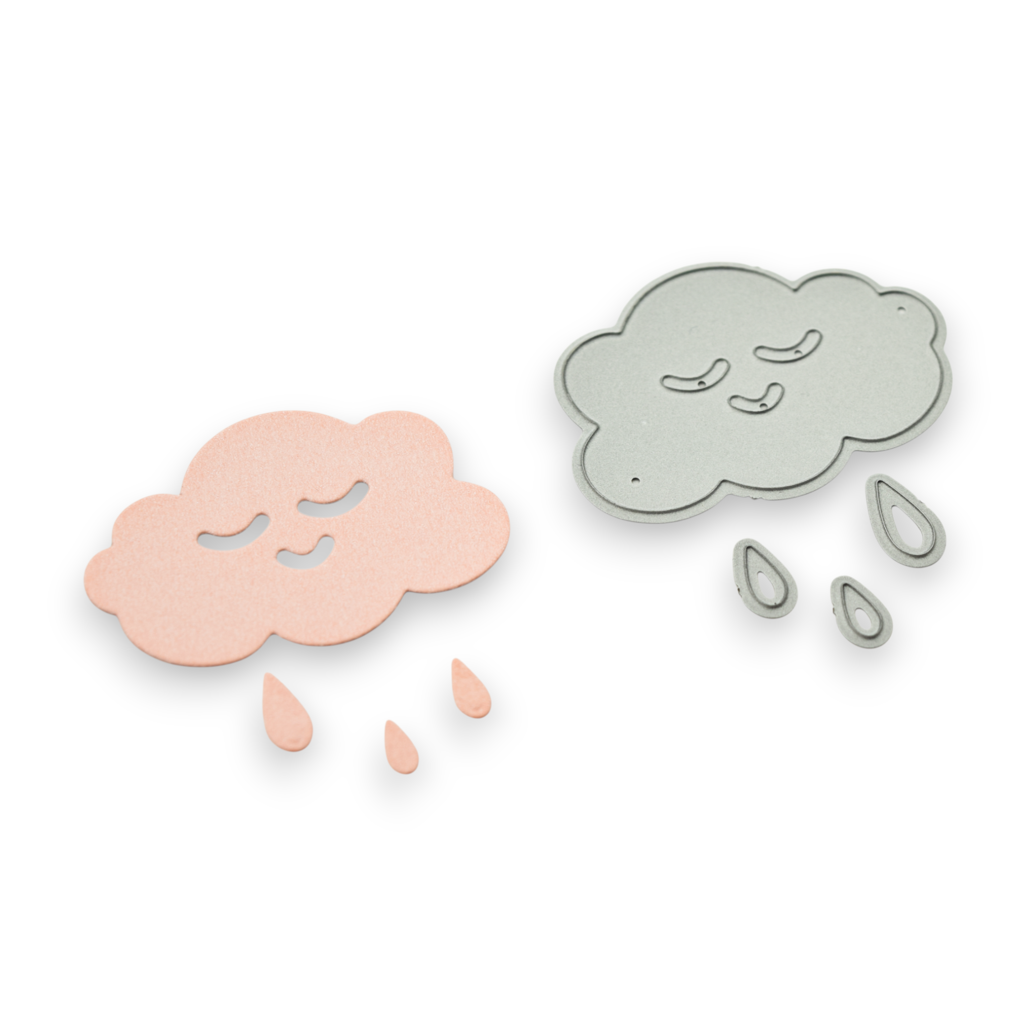 Cloud & Raindrops - Steel Cutting Die